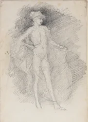Figura de pie, c.1890